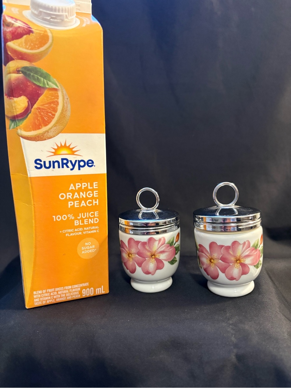 2- Royal Worcester single egg coddlers